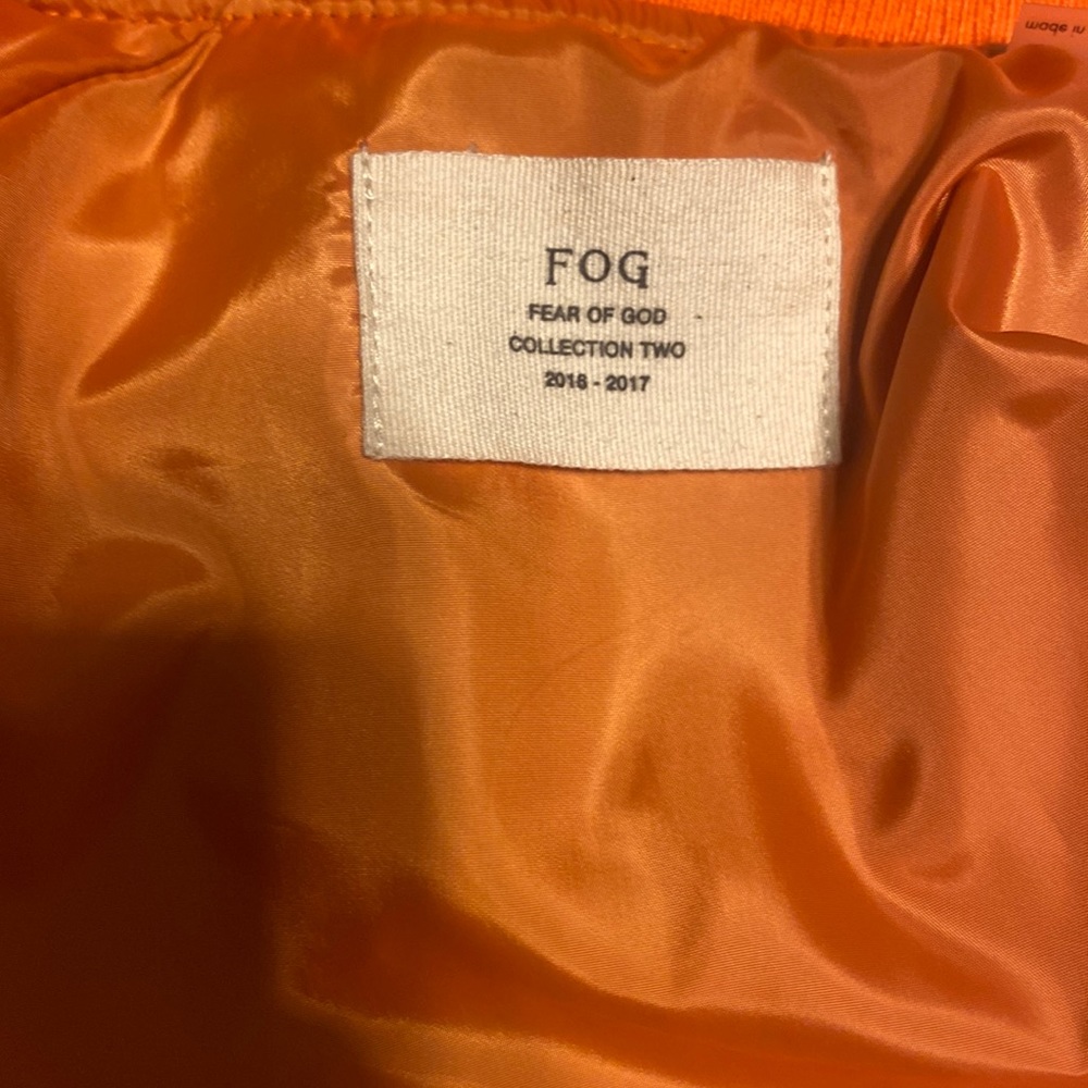 Fear of God Bomber Jacket Collection two.